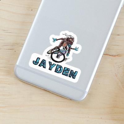 Sticker Jayden Mountainbiker Notebook Image