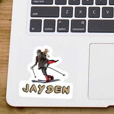 Sticker Telemarker Jayden Laptop Image