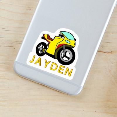 Jayden Sticker Motorcycle Laptop Image