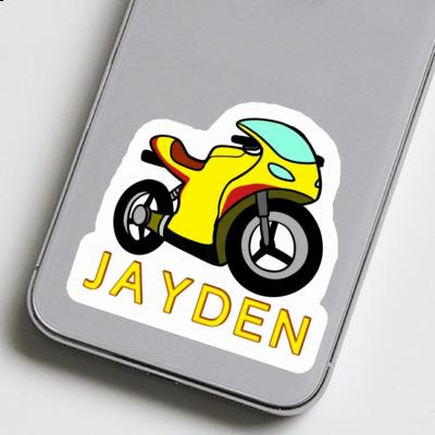 Jayden Sticker Motorcycle Laptop Image