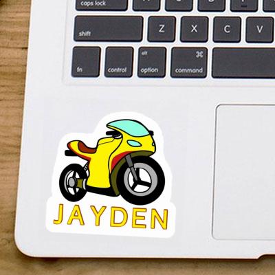 Jayden Sticker Motorcycle Notebook Image