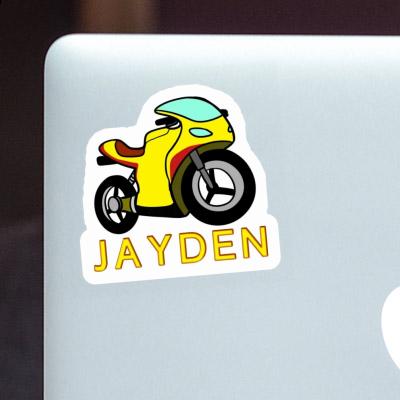 Motorrad Aufkleber Jayden Laptop Image