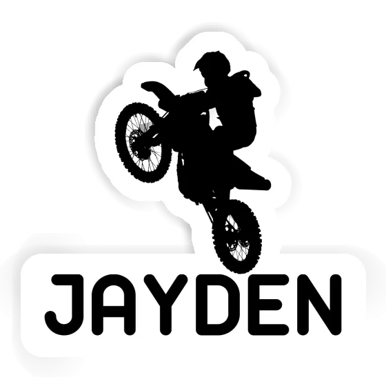 Motocross Jumper Sticker Jayden Gift package Image