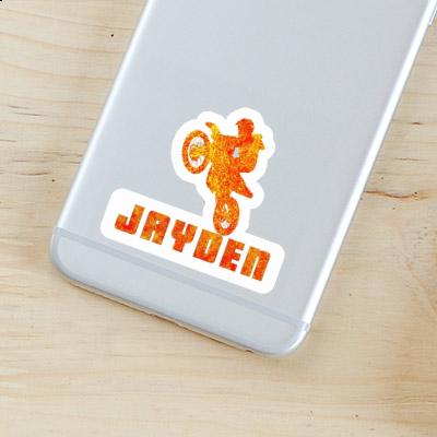 Motocross-Fahrer Sticker Jayden Gift package Image