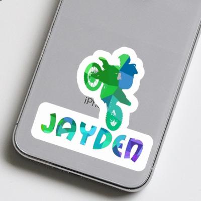 Sticker Motocross-Fahrer Jayden Gift package Image