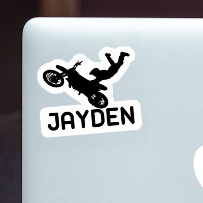 Sticker Motocross-Fahrer Jayden Gift package Image