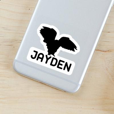 Sticker Jayden Owl Laptop Image