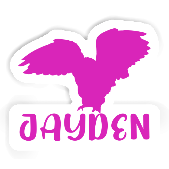 Autocollant Hibou Jayden Image