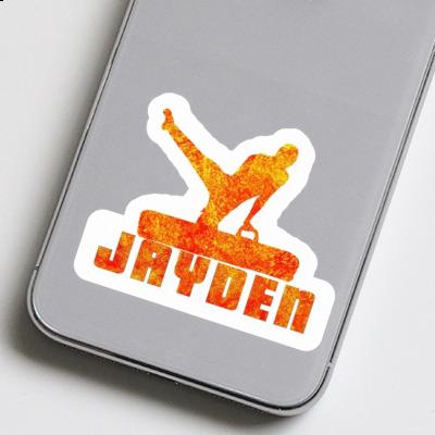 Sticker Jayden Gymnast Gift package Image