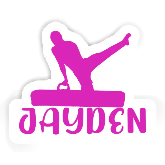 Sticker Gymnast Jayden Image