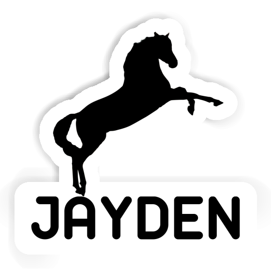 Pferd Aufkleber Jayden Laptop Image