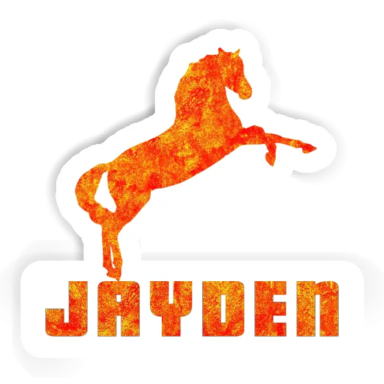 Sticker Horse Jayden Image