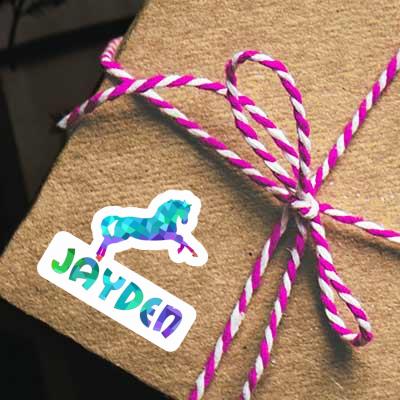 Autocollant Jayden Cheval Gift package Image