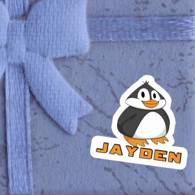 Aufkleber Jayden Pinguin Notebook Image