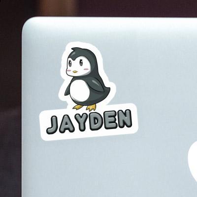 Sticker Jayden Penguin Notebook Image