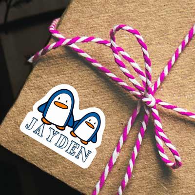 Autocollant Pingouin Jayden Gift package Image