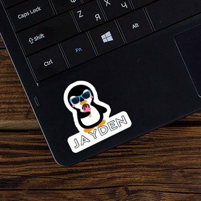 Eis-Pinguin Sticker Jayden Laptop Image