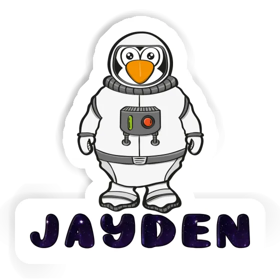 Astronaut Sticker Jayden Gift package Image