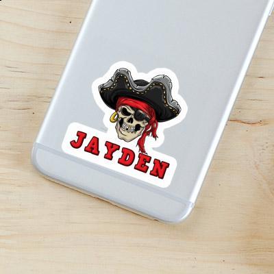 Autocollant Jayden Crâne de pirate Gift package Image