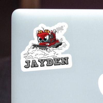 Sticker Pistenfahrzeug Jayden Image