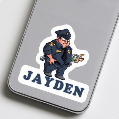 Police Officer Sticker Jayden Gift package Image