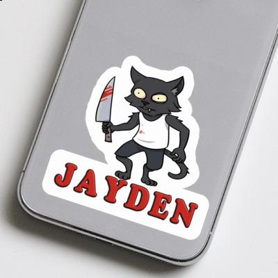 Jayden Sticker Psycho Cat Gift package Image