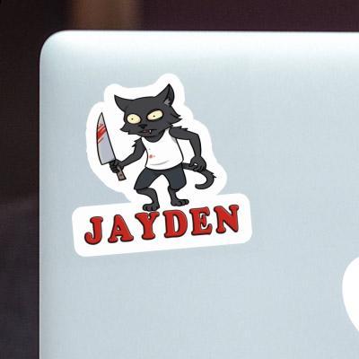 Jayden Sticker Psycho Cat Gift package Image