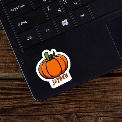 Jayden Sticker Pumpkin Image