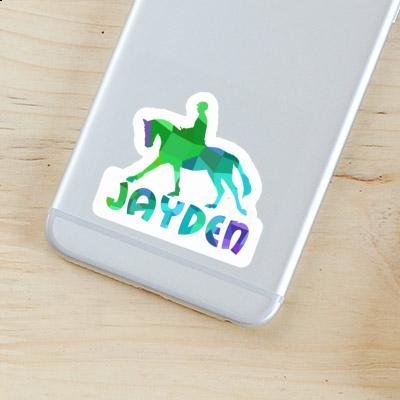 Sticker Horse Rider Jayden Gift package Image