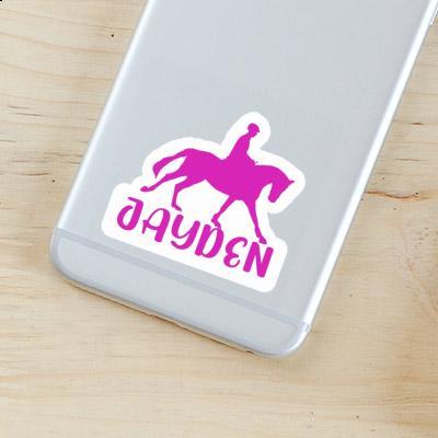 Sticker Jayden Horse Rider Gift package Image