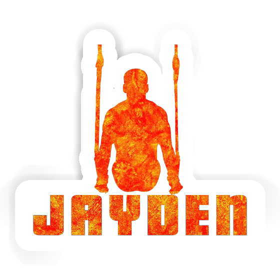 Jayden Sticker Ring gymnast Gift package Image