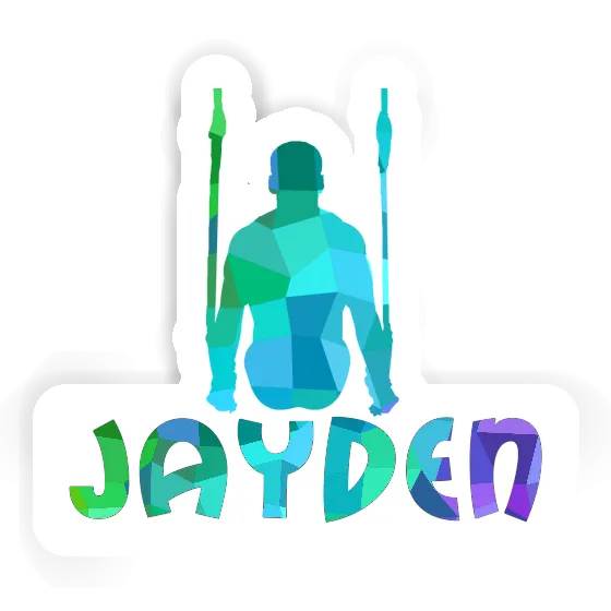 Ring gymnast Sticker Jayden Gift package Image