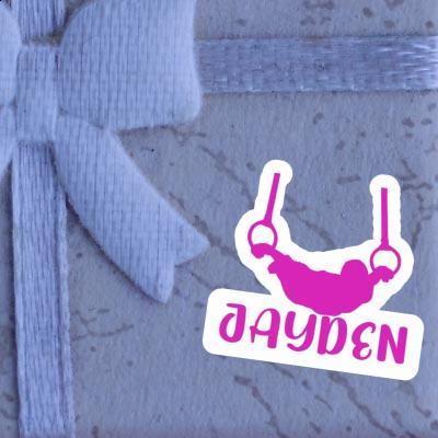 Sticker Ring gymnast Jayden Image