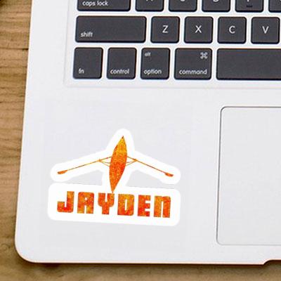 Sticker Jayden Rowboat Image