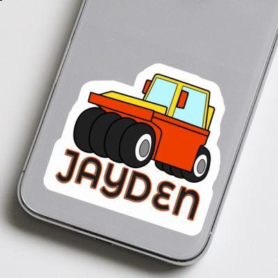 Sticker Wheel Roller Jayden Laptop Image