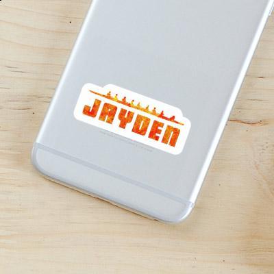 Jayden Sticker Rowboat Notebook Image