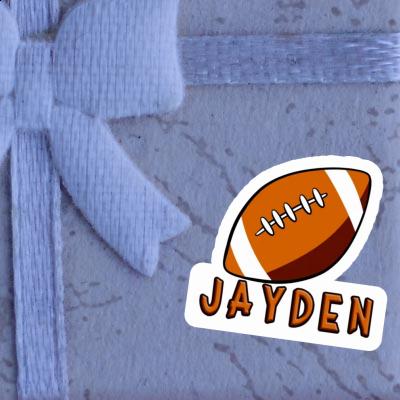 Autocollant Jayden Ballon de rugby Gift package Image