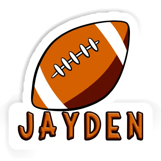 Sticker Jayden Rugby Gift package Image