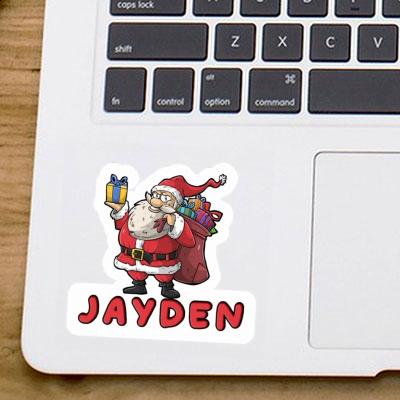 Aufkleber Weihnachtsmann Jayden Image