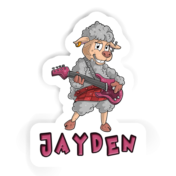 Sticker Jayden Rockergirl Notebook Image