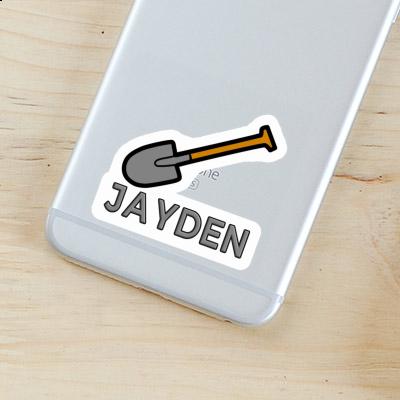 Sticker Jayden Shovel Gift package Image