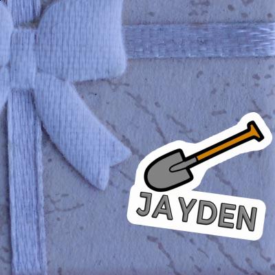 Sticker Jayden Shovel Image