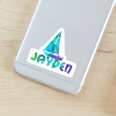 Sticker Jayden Sailboat Gift package Image