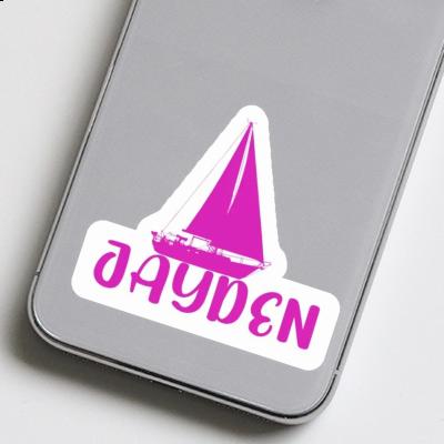 Jayden Sticker Sailboat Gift package Image