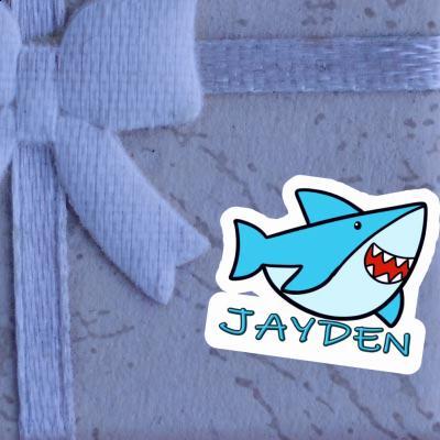 Sticker Jayden Shark Gift package Image