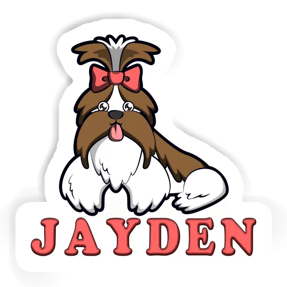 Autocollant Shih Tzu Jayden Notebook Image