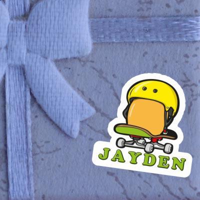 Jayden Aufkleber Skateboard-Ei Gift package Image