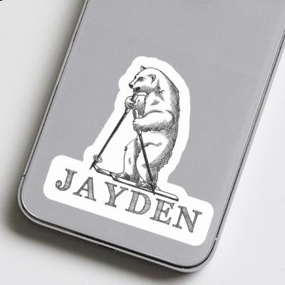 Bear Sticker Jayden Image