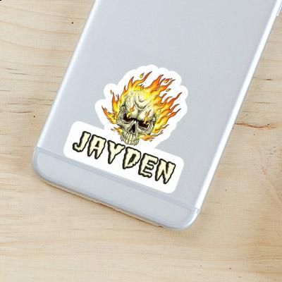 Sticker Jayden Totenkopf Image