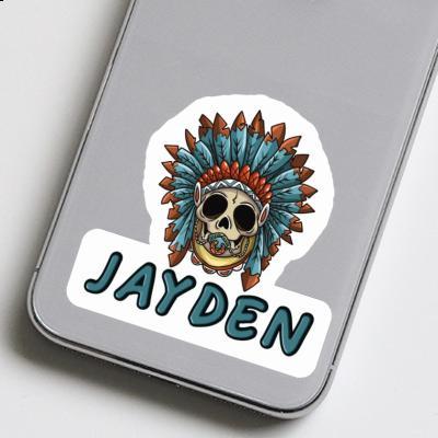 Baby-Skull Sticker Jayden Laptop Image